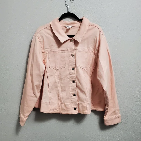 Denim Jacket Venus Plus Size 3x - Picture 2 of 5